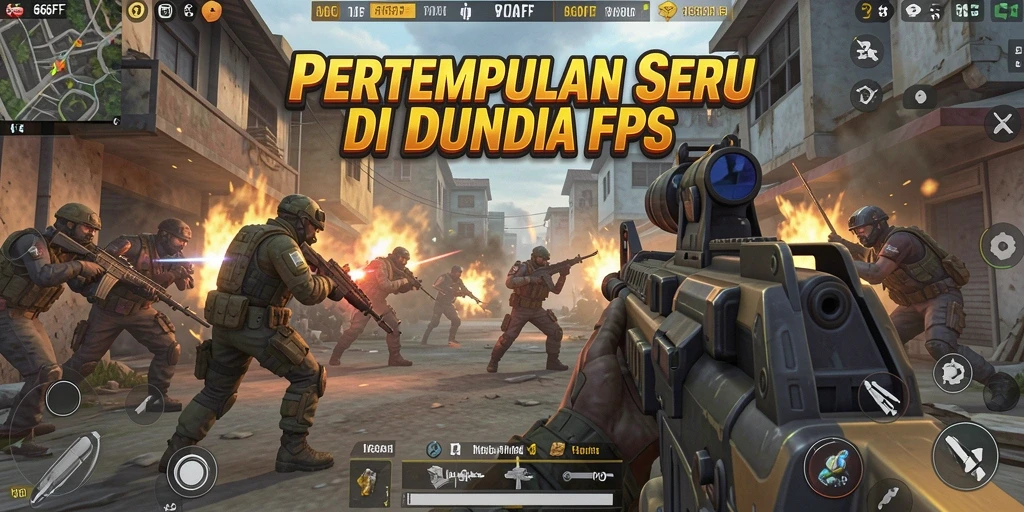 Tampilan gameplay seru dari 666FF dengan aksi pertempuran mendebarkan.