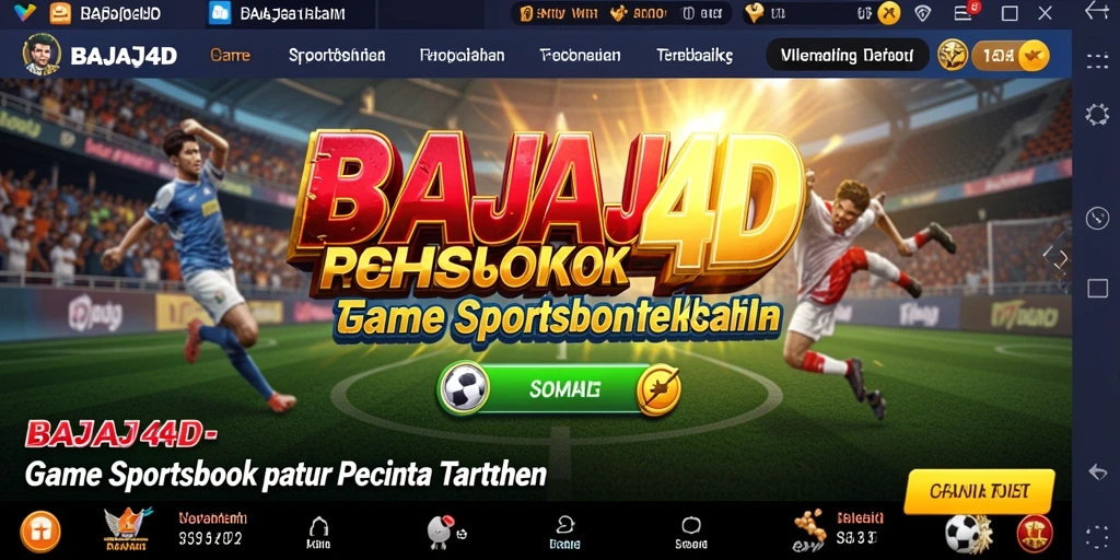 Tampilan screenshot utama BAJAJ4D saat bermain taruhan olahraga.