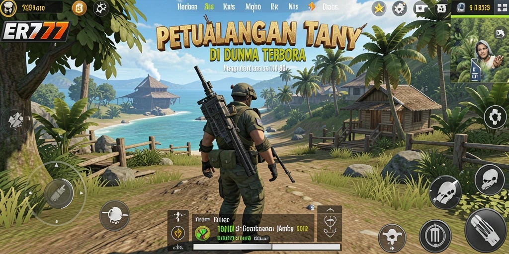 Gameplay seru di dunia terbuka ER777 yang tak terbatas.
