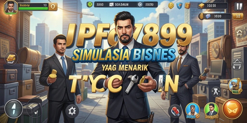 Gameplay Tycoon yang menantang dan menarik di JP6789