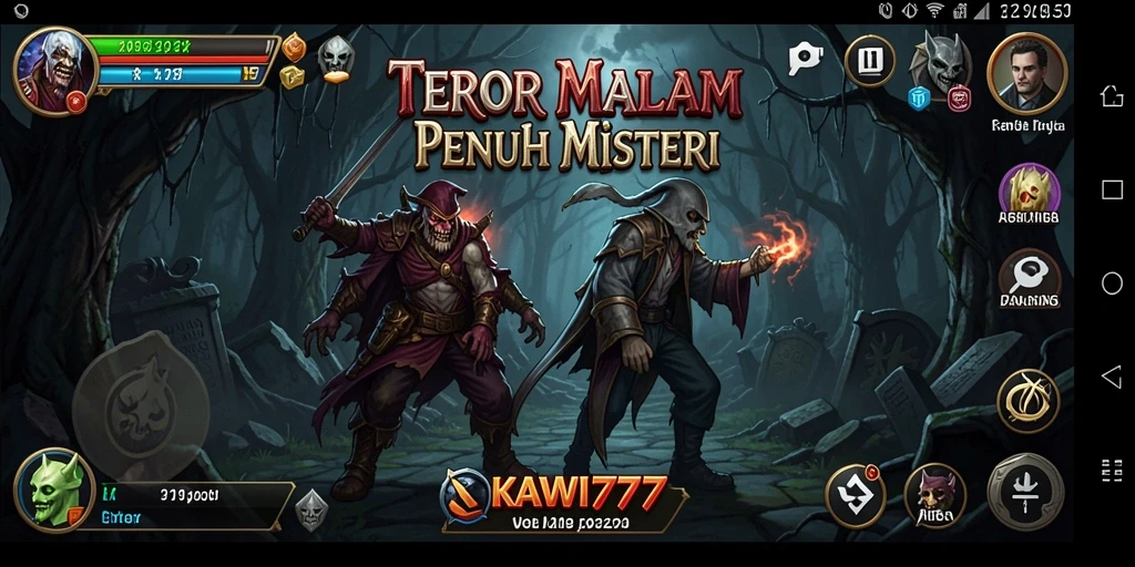 Screenshot KAWI777 menampilkan aksi menegangkan dari gameplay Horror.