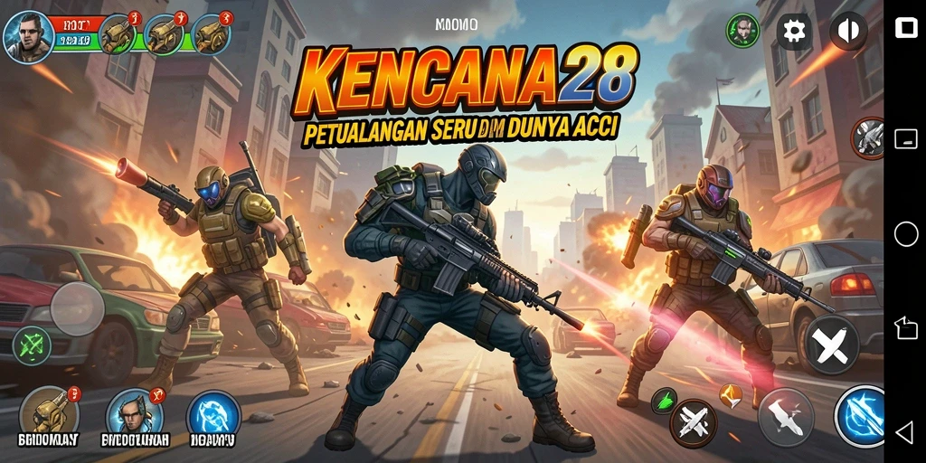 Tampilan menarik dari gameplay seru KENCANA28.