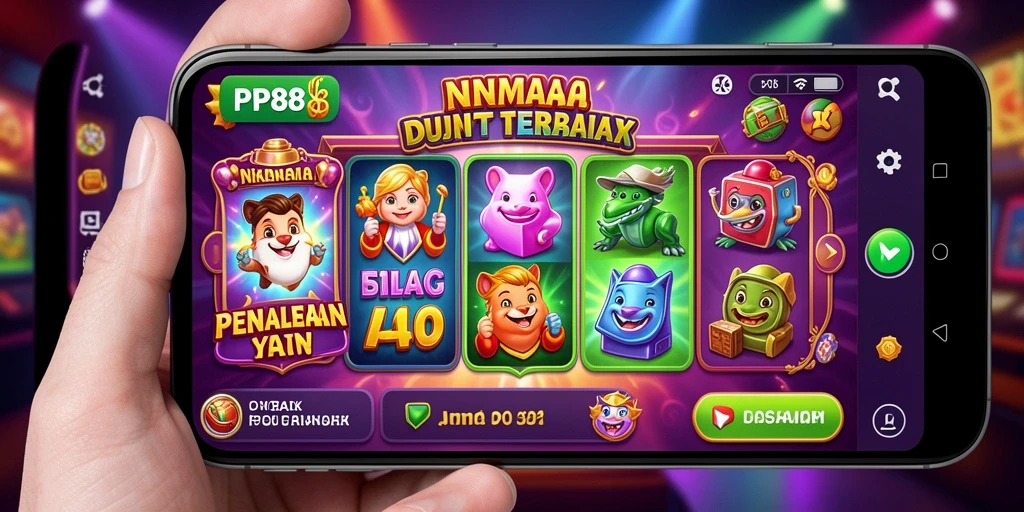 Tampilan menakjubkan dari gameplay Slot yang seru di PP88.
