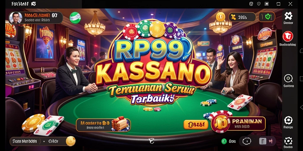 Tampilan permainan kasino yang menarik dalam aplikasi RP99.