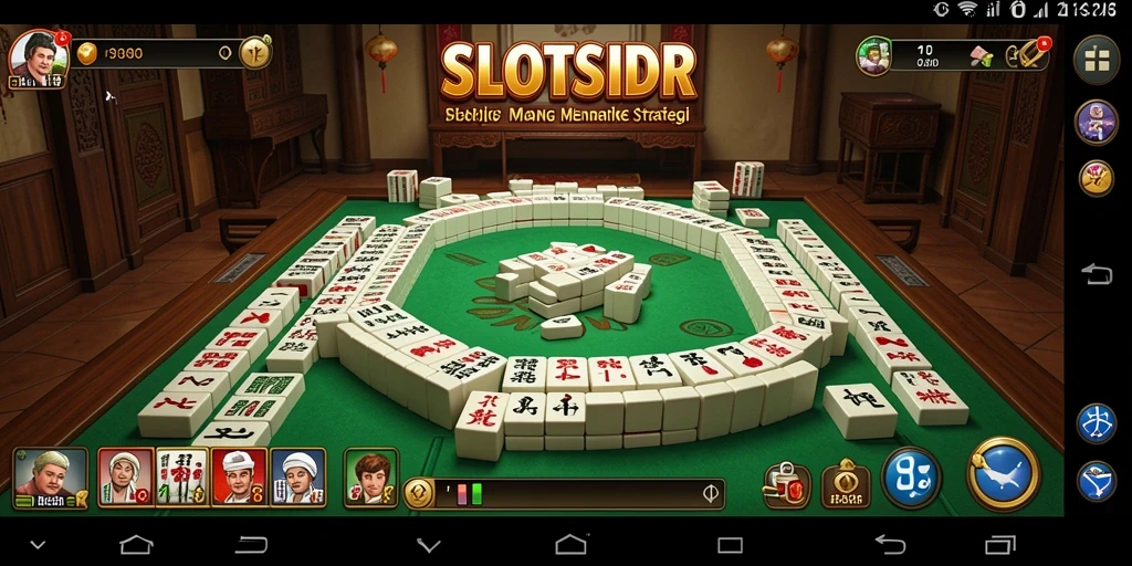 Screenshot menunjukkan gameplay seru SLOTSIDR di Mahjong.