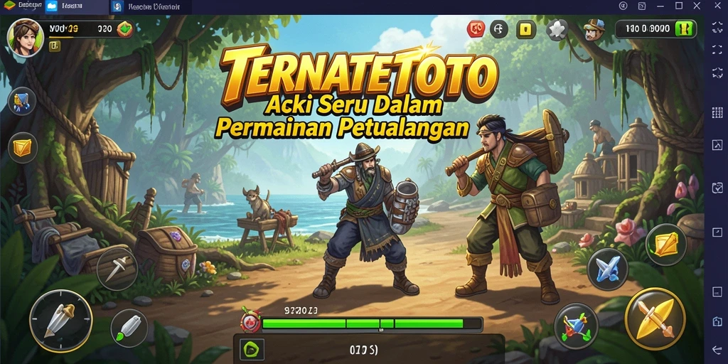 Tangkapan layar TERNATETOTO menunjukkan aksi mendebarkan dalam pertempuran.